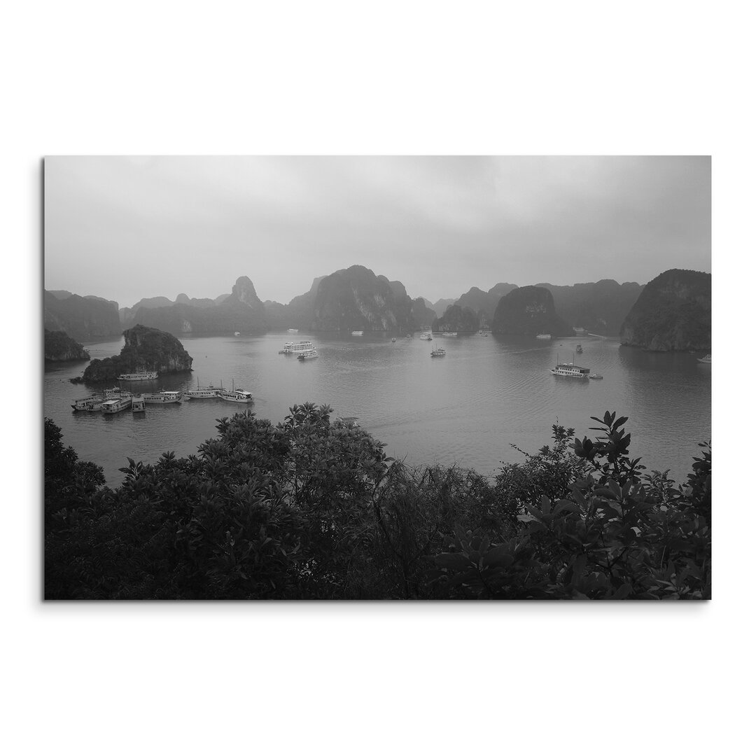 Leinwandbild „Kreuzfahrt - Vietnam Halong Bay“, Fotodruck