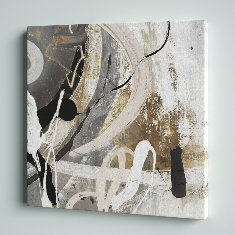 Tangled III - Painting on Canvas, Wrapped Canvas, 24" H x 24" W, No Frame