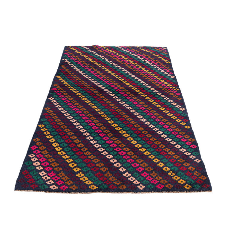 Tapis bleu marine Neela