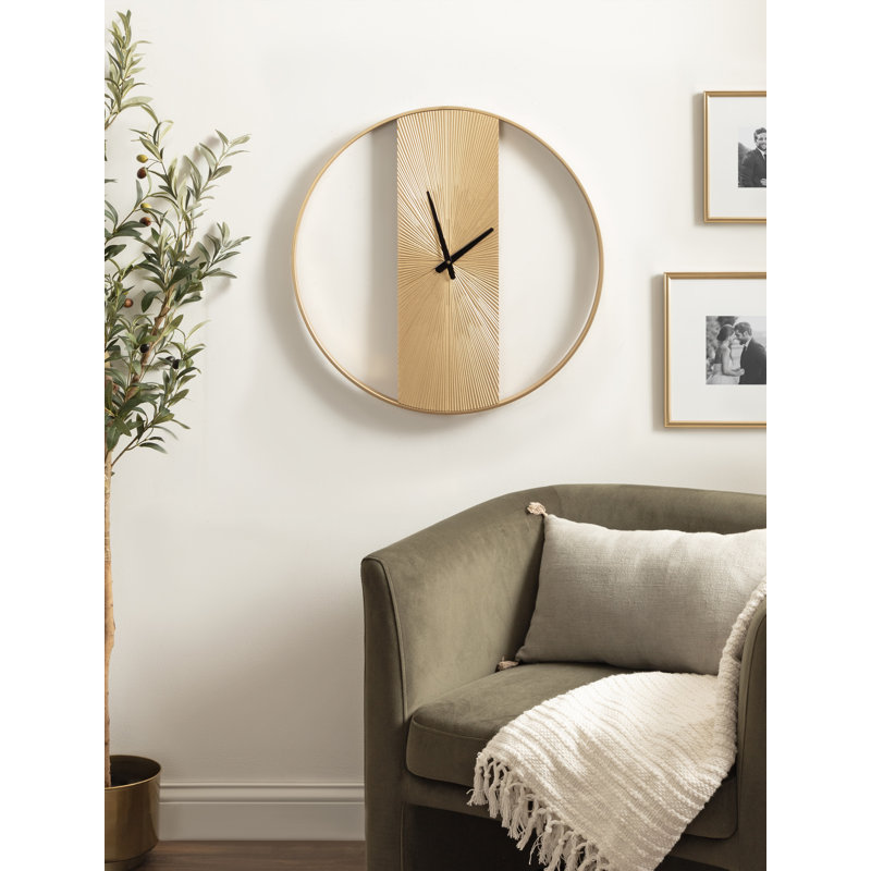 Gwennie Oversized 24" Wall Clock
