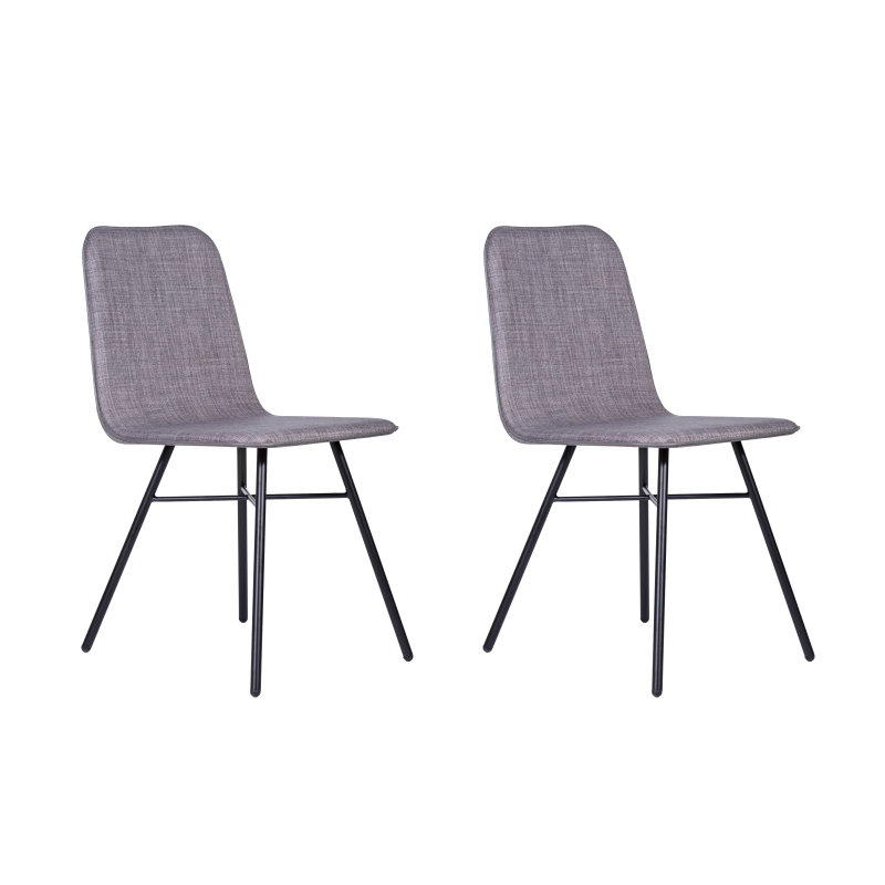 Chaise d'appoint Lolli, Gris