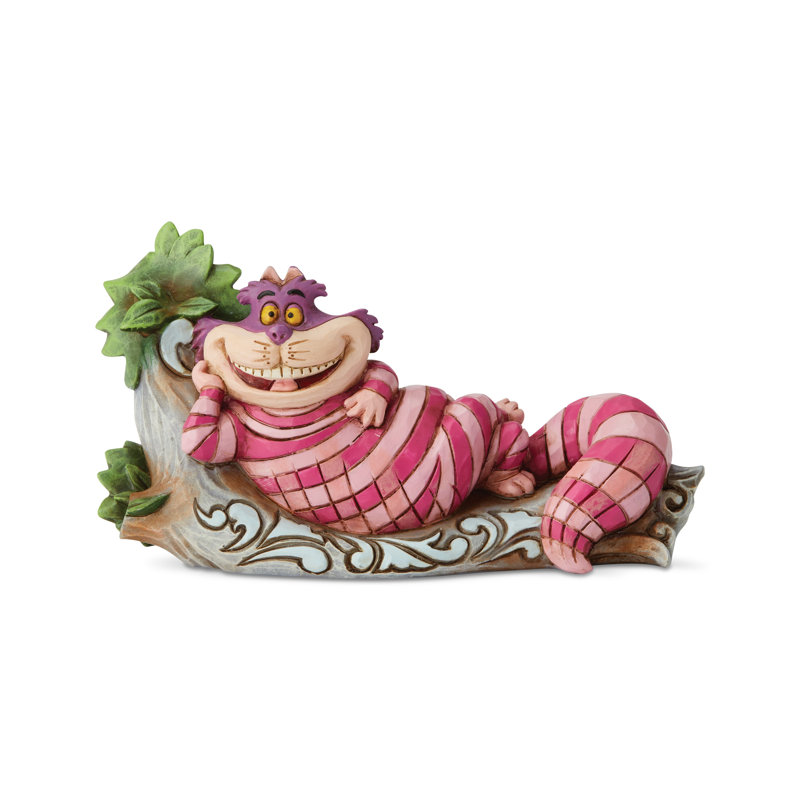 Figurine chat dans l'arbre Cheshire Jim Shore Disney Traditions