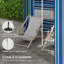 Parasol de plage Pacificia Square-1585204425