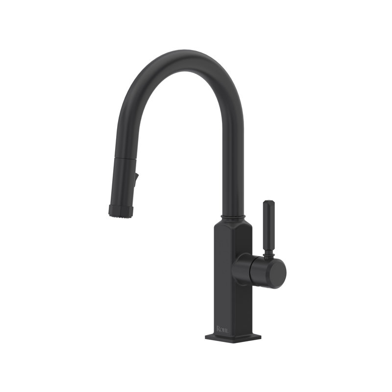 Apothecary Pull-Down Bar/Food Prep Kitchen Faucet, Polished Chrome