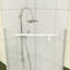 35 po X P 72 po H Cabine de douche d'angle semi-sans cadre pivotante H Blanc Neo-Angle-120047420