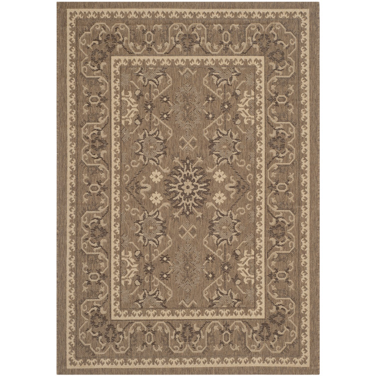 Cherene Performance Oriental Indoor/Outdoor Area Rug