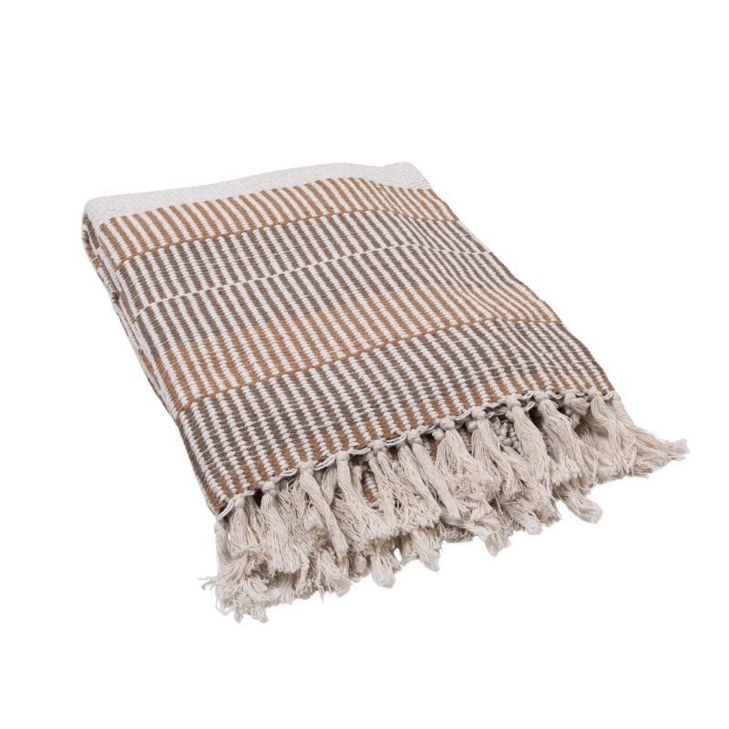  Throw Blanket, Multicolor Striped
