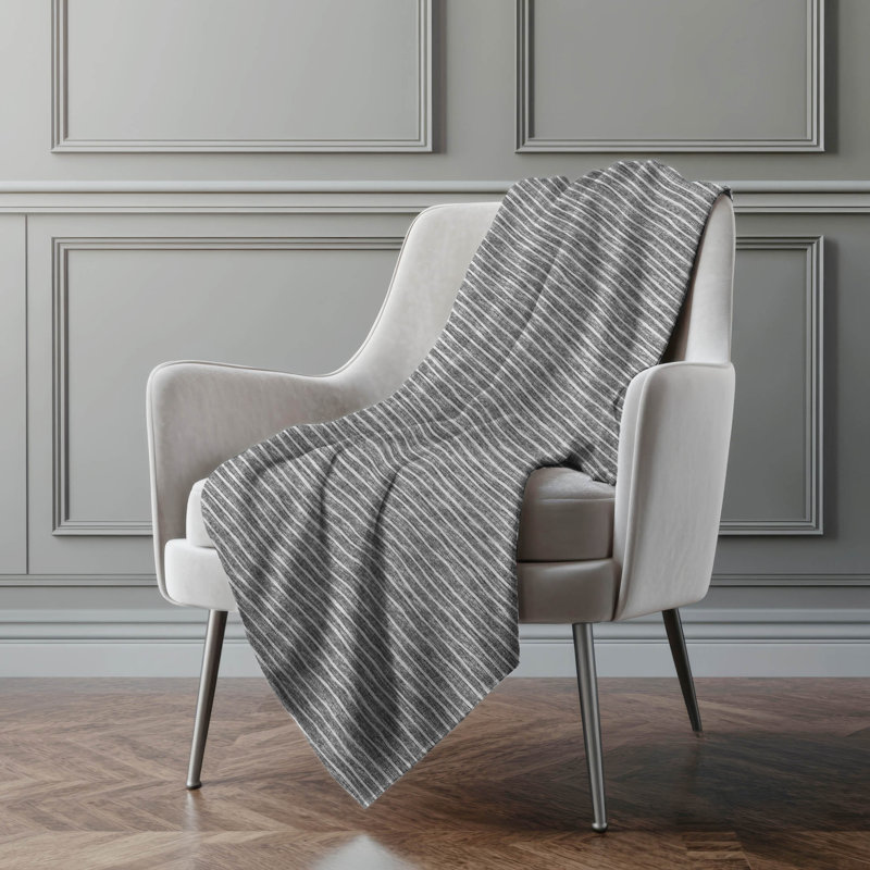 Jeté en sherpa Addison, Gris