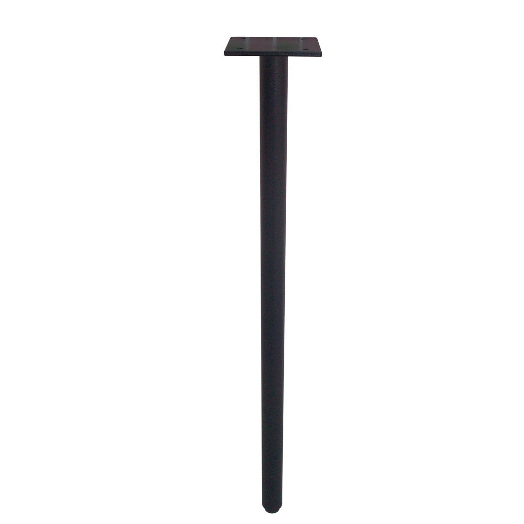 28" H Pin Leg - Compatible with Wall-Mounted Cantilever Table Base JI Bases