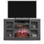 Console de divertissement électrique pour téléviseur de 60 pouces duraflame®, gris antique