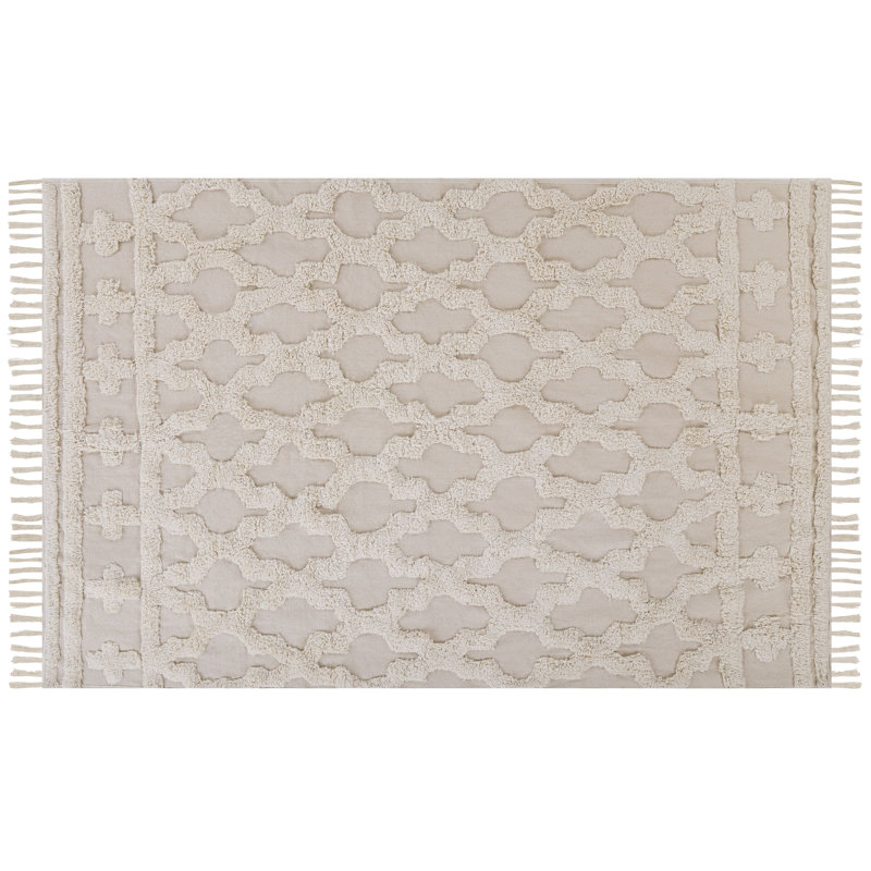 Quinta Cotton 140cm X 200cm Area Rug, Rectangle 140 x 200cm