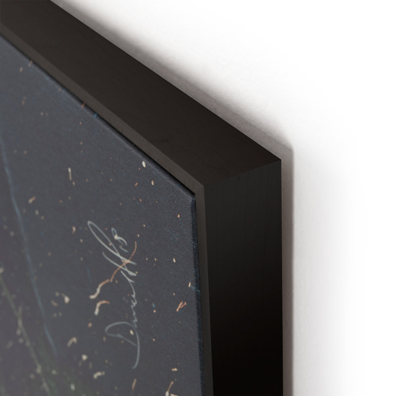 Class Print by Dan Hobday, 24" H x 32" W x 2" D, Black Framed