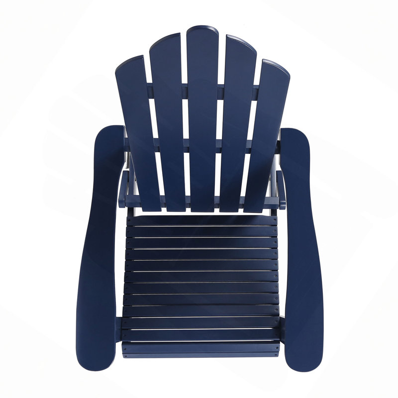 Chaise Adirondack pliable Hollywood, Bleu
