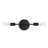 Bakhita Wrought Iron Candle Wall Light-1591305192