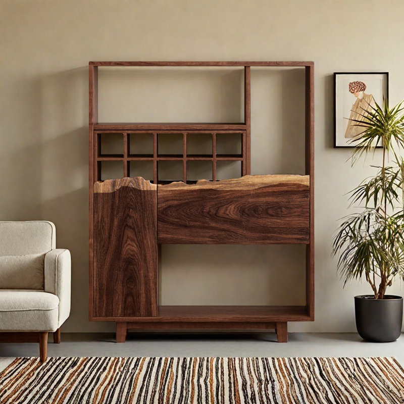 Petite bibliothèque de rangement de style chinois