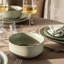 over&back Rimmed 26oz Hand-Finished Stoneware Cereal Bowls-99279660