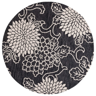 Abranda Hand Tufted Wool Floral Rug