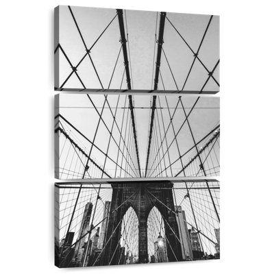Lilie Dark Sky Above Brooklyn Bridge