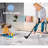 6x9 Grey Multi Abstract Area Rug - And Pet-, Non-shedding For Living, Dining, Bedroom, Dorm Room Stain , Comfy Living Room, Dining Office-867022706
