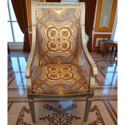 Zeus Upholstered Arm Chair