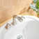 8 In. Widespread 2-Handle Waterfall Bathroom Sink Faucet