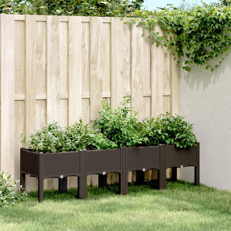 Alece Planter Box, Brown