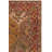 Geno Hand Tufted Wool/Cotton/Latex Oriental Rug in Red/Yellow/Green-2038967595