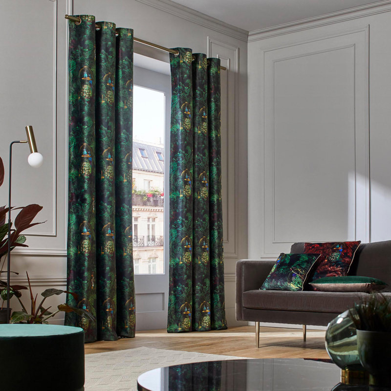 Room Darkening Curtain Single Panel