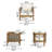 Treadway Wicker Outdoor Lounge Chair-376804085-376804082