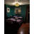 3-Light Semi Flush Mount Ceiling Light Green Glass-1618663106