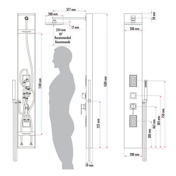 Dimensions du produit