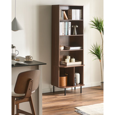 Quaniya 180 cm H Iron Bookcase