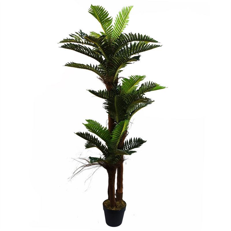 150cm Faux Palm Plant in Pot Liner