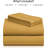 Luxclub 4 PC Medallion Gold California King Silky Soft Cooling Extra Deep Pocket Performance Sheet Set-123418309-123418275