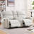 Layelle 70.8" W Manual Reclining Loveseat with Console