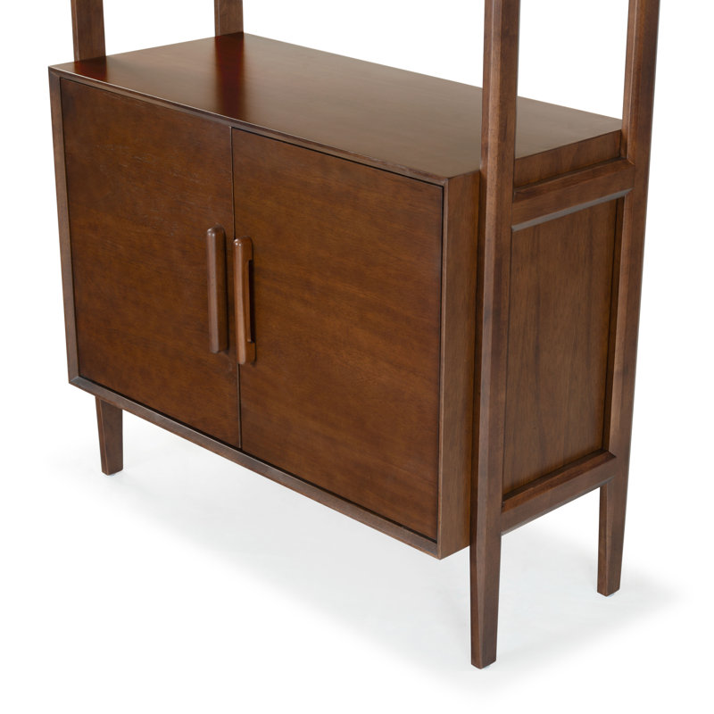 Pasquali Wood Cabinet Bookshelf