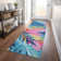 Machine Washable Indoor/Outdoor Claudian ACN1497 Sky Rug