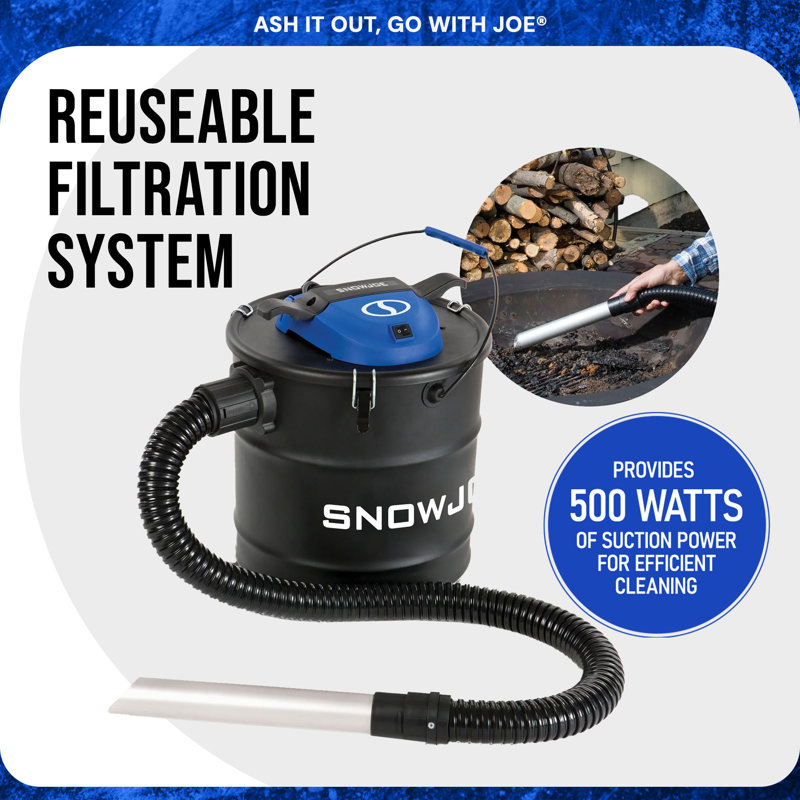 Snow Joe Bagless Canister Vacuum