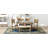 Dining Room Table And Chairs With Bench, Set Of 6-1784211567
