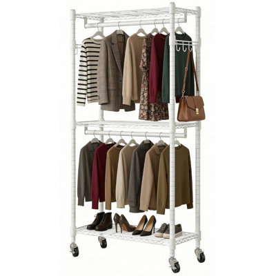 60cm W Rolling Clothes Racks