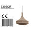Mikes 1 - Light Black Cone Pendant-871476265