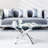 Landgraf Glass Top Round Coffee Table,Cocktail Table,Glass End Table-944003058-1042096009