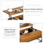 Table basse relevable avec compartiment de rangement dissimulé-686076936-686076937