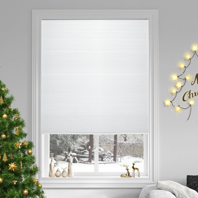 No Drill  Trimmable Blackout Cellular Shade