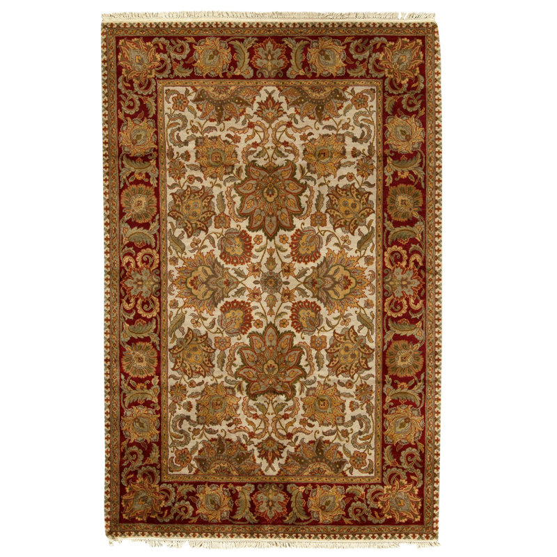 Hand Knotted Wool Oriental Indoor Rug
