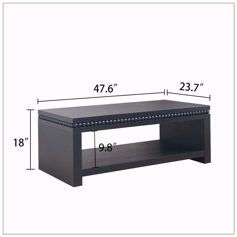 Table basse Modern, Black