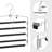 Nevaen Metal Non-Slip Cascading Hanger