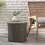 Table d'appoint Latitude Run®Barrel avec détails fabriqués à la main, brun-2085932582