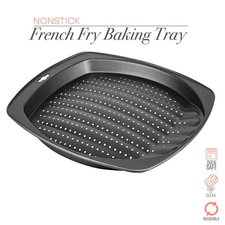 Oven Mesh Tray Crisper Baking Ware Set Nonstick Air Bake Cookie