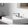 Vox® Vitreous China Rectangular Vessel Bathroom Sink with Overflow